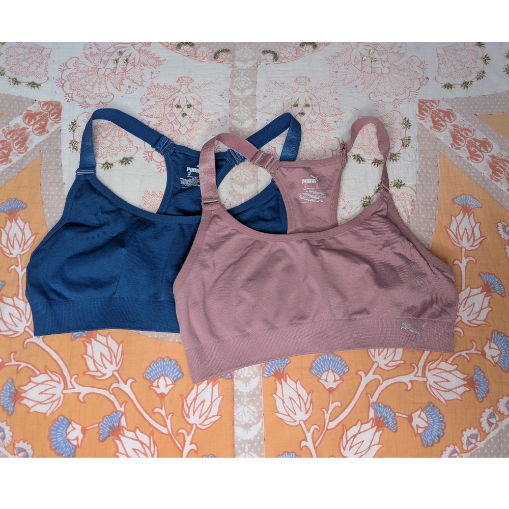 Set of two (2) Puma sports bras